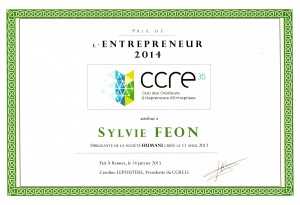 Prix Entrepreneur 2014 CCRE35
